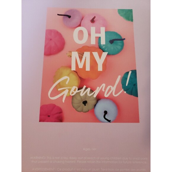 Perfectly puzzling  Oh my gourd! Pastel Pumpkin Puzzle 1000 Piece Fall Autumn - Picture 5 of 7